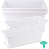 JOIKIT front view of six white window boxes showing value pack