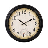 jomparis front view showing bronze clock face and easy-read numerals