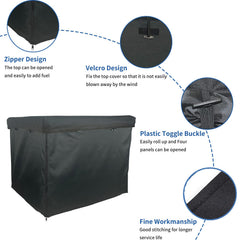 Jorohiker close-up of 600D fabric texture highlighting durable waterproof layer