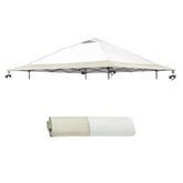 Jorohiker front view of 13x13 replacement top showing full coverage and protection