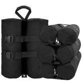 Jorohiker front view of four weight bags showing heavy-duty protection and stable anchoring