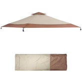 Jorohiker front view of full 13x13 replacement top showing durable coverage and fit