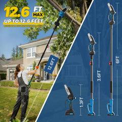 jovant handheld mode closeup highlighting lightweight body and easy maneuvering