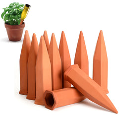 JOVITEC front packaging showing 10 rustic red terracotta stakes and benefits