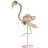 JOYIN front view of flamingo skeleton showing striking pose and curb appeal