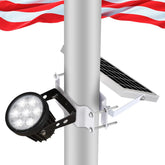 Joylight front view showing compact metal housing and mounting bracket benefit durable installation