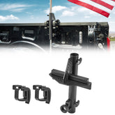 JOYTUTUS front view of mount showing secure clamp and clean profile benefit