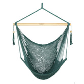 JoyView front view showing green hammock chair and roomy seat for comfort