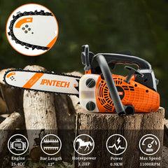 JPNTECH in use pruning a branch demonstrating one-handed control