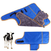 Jranter front view calf jacket showing full coverage and secure fit