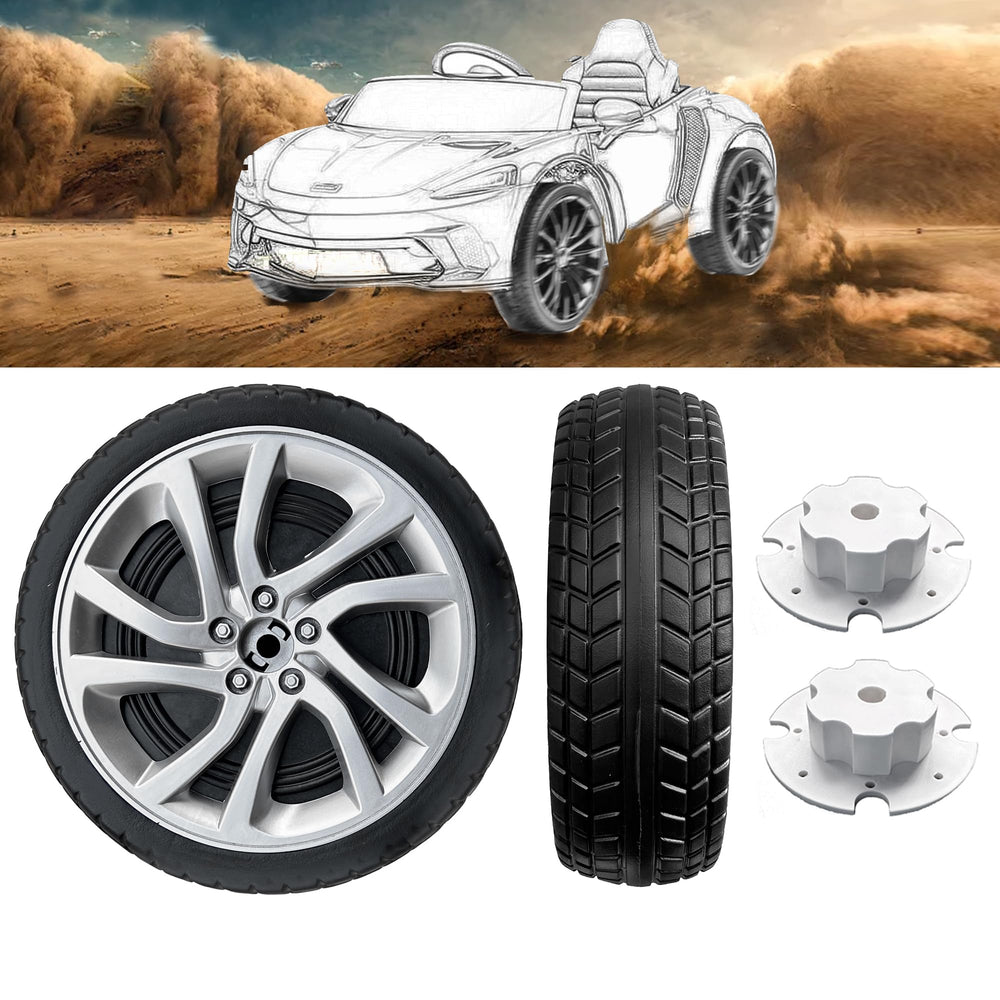 JRRXM front view showing two 10-inch wheels, clear branding and packaging benefit: easy identification