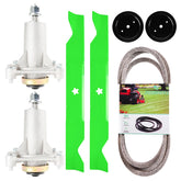 JSXDNWYJ kit front packaging showing complete 46-inch deck replacement set for quick identification and convenience