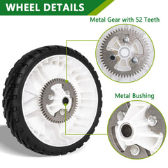 JSXDNWYJ two-wheel pack ready for replacement and quick swap benefit