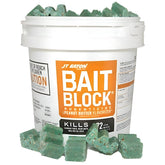 JT Eaton pail of 144 blocks showing packaging and easy dispensing benefit