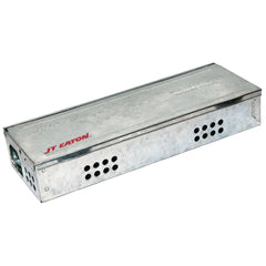 JT Eaton Little Pete slim front view showing compact trap and discreet design benefit