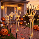 Junkin front packaging showing full 12-piece Halloween set and quick setup benefit