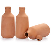 JUXYES front packaging view showing three terracotta spikes and easy setup benefit
