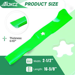 JXJKCZ closeup of blade leading edge highlighting sharp cut quality benefit