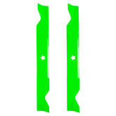 JXJKCZ front view of two replacement blades showing compatible fit and ready-to-install benefit