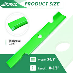 JXJKCZ single blade close-up highlighting sturdy steel construction and fit reliability