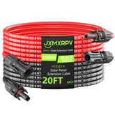 JXMXRPV front packaging showing 20ft solar extension and benefits