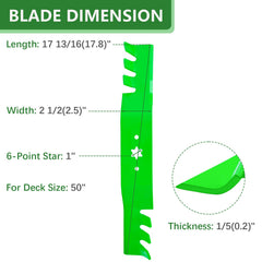 JYLEYJ close-up of blade edge profile highlighting sharpness for cleaner cuts and mulching