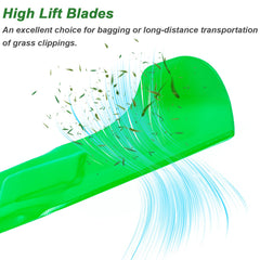JYLEYJ blades installed on mower deck improving bagging efficiency