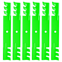 JYLEYJ front view of six-pack blades showing complete replacement set and quick installation benefit