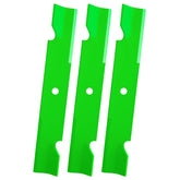 JYLEYJ front view of blade pack showing three replacement blades and labeling