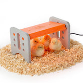 K&H front view of small brooder plate showing compact safe design