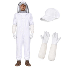 KAGZ front view of full body suit showing coverage and zip closures for safety