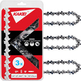 KAKEI front packaging showing three 10-inch pole saw chains and brand clarity