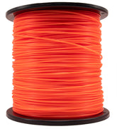 KAKO front spool showing orange 0.065 trimmer line for long-lasting supply