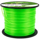 KAKO spool front view showing 2000 ft and 3 lb capacity for long trims