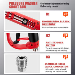 KAKO five nozzle tips displayed for precise spray control and versatility