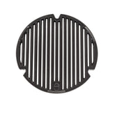 Kamado Joe front view of cast iron grate showing durable design and reliable searing