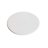 Kamado Joe pizza stone front view showing size and solid ceramic for even heat