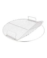 KAMaster front view of hinged grate showing full stainless surface and fit, durable replacement benefit