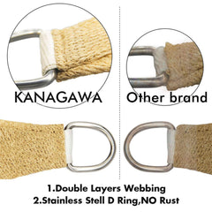 KANAGAWA shade sail installed over patio providing cool, UV-protected seating