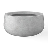 Kante planter front view showing clean modern bowl and durable finish