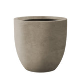 Kante front view concrete planter showing modern look and stable base