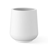 Kante planter front view showing clean round shape and modern appeal