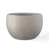 Kante planter front view showcasing charcoal finish and modern silhouette for curb appeal