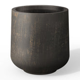 Kante planter front view showing curved silhouette and durable finish