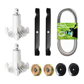 KANXAJJY front package showing full 42-inch deck rebuild kit and components benefit quick replacement