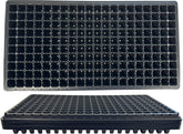 Kapok Candle Co front view of 200-cell tray showing matte black finish and capacity benefit