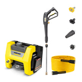 KÄRCHER K1800 Cube front view showing compact design and portability benefit
