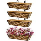 Karlliu front view bronze window box showing elegant finish and durability