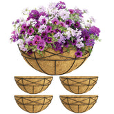 Karlliu front view showing four half-round planters and neat arrangement benefit