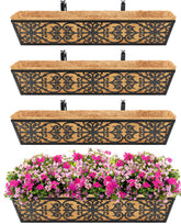 Karlliu front view of 30-inch window box showing clean profile and curb appeal